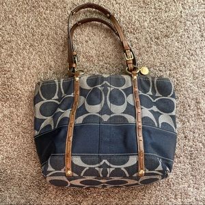 Coach Vintage Denim Tote